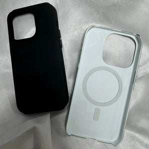 Luxury Clmj Korean Color Stripe Series Phone Case for iPhone 17 16 15 14 13 12 11 Pro Max Plus Air Magnetic Double-layer Cover