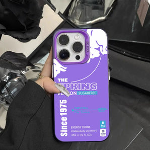 Fashion Red Phone Case For B-Bulles Since 1975 iPhone 16e 16 15 14 13 12 11 mini Pro Max XR XSMAX 8 7 Plus Anti Fall Matte Back
