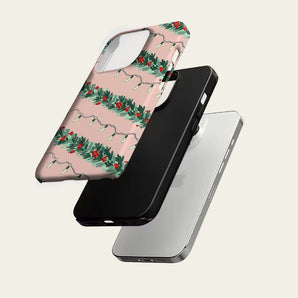 Christmas Garland Light Phone Case For Magnetic for iPhone 17 16 15 14 13 12 11 Pro Max Plus Double-layer Anti-Drop Back Cover