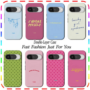 Luxury Clmj Fragola Bikini Line Art Phone Case For Google Pixel 10 9 8 7 10a 9a 8a 7a 5a Pro XL 5G Double-layer Back Cover