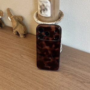Vintage Leopard Phone Case for Samsung Galaxy S20 S21 S22 S23 S24 S25 FE Plus Note20 Ultra 4G 5G Glossy Film Hard PC Cover