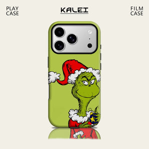 Christmas IPhone17 Must for Magnetic Phone Case for IPhone 17 16 15 14 13 Pro Max Plus Single Double-layer Tough Case G-GrinchS