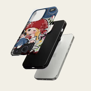 Rock Girl for IPhone17 Must for Magnetic Phone Case for IPhone 17 16 15 14 13 Pro Max Plus Single Double-layer Tough Case