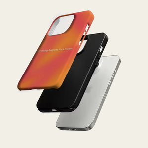 Everything Happens Phone Case for IPhone 17 16 15 14 13 Pro Max Plus for Magnetic Single Double-layer Tough Case