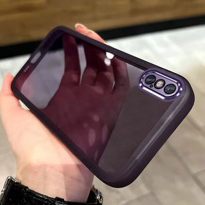 For iPhone X Case iPhone XS Phone Case iPhone XS Max Cover Shookproof Plating Silicone back cover