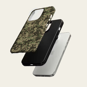 Earth Tone Camouflage IPhone17 Must for Magnetic Phone Case for IPhone 17 16 15 14 Pro Max Plus Single Double-layer Tough Case