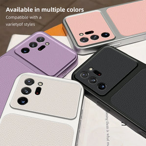 For Samsung Galaxy Note20 Ultra Case Galaxy Note 20 Cover Leather Case Luxury Protection Protect Matte leather Back Cover