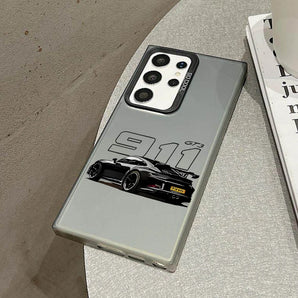 Sport Car GT3 Phone Case For Samsung S26 S25 S24 A57 A56 A37 A36 A17 A16 A07 M56 Ultra Plus Laser PC+TPU Cases Cover-S738P2