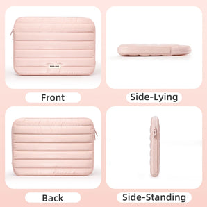 13/14 Inch Puffy Laptop Sleeve Cover Bag For Laptop Cover for MacBook Air iPad Pro Tablet Pouch Bag Fashion Notebook Soft Case
