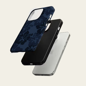 Navy Tone Floral IPhone17 Must for Magnetic Phone Case for IPhone 17 16 15 14 13 Pro Max Plus Single Double-layer Tough Case