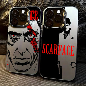 Fashion Hot S-Scarface Phone Case For iPhone 17 16e 16 15 14 13 12 11 Pro Max X XR XSMAX 8 7 Air Plus Anti Fall Matte Cover