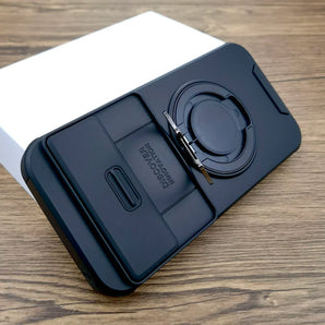 Solid color Shockproof Stand Holder Phone Case For Google Pixel 11 10 9Pro XL 9A 11 10 9 8 7Pro Anti-shock Full Protective Cover