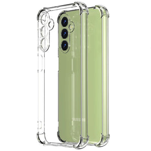 Transparent Silicone Shockproof Case For Samsung Galaxy S25 S24 S23 FE Plus Ultra A55 A35 A25 A15 A54 A34 A24 A14 Clear Shell