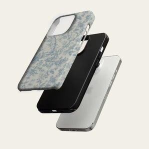 Blue Flora IPhone17 Must for Magnetic Phone Case for IPhone 17 16 15 14 13 Pro Max Plus Single Double-layer Tough Case