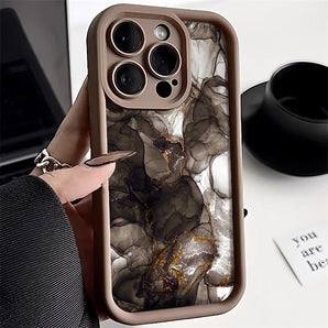 Colorful Marble Case For iPhone 11 Case iPhone 15 13 16 14 12 17 18 Pro Max XR 16e XS 7 8 Plus SE Soft Candy Color Phone Cover