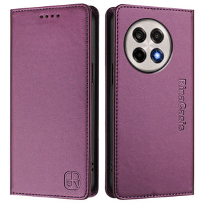 Leather Flip Wallet Phone Case for OnePlus 15 13T 13R 13s 13 12 12R 11R 10T 10R 9R 8T Magnetic Stand Cover
