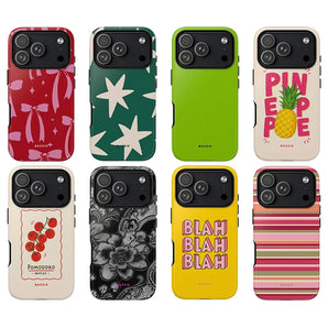 Forest Star Y2K Phone Case for iPhone 18 17 17e 16e 16 15 14 13 12 11 XSMAX Air Pro Max Plus Luxury Double-layer Back Cover