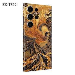 Colorful Phone Skin for Samsung Galaxy S23 S25 S24 Note 20 Ultra Plus Decal Skin Back Screen Protector Film Cover Wrap Sticker