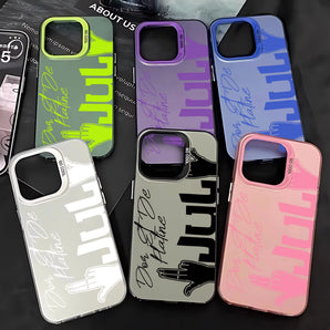 Fashion Phone Case For iPhone 17 Air 16e 16 ProMax 15 14 Plus 13 12 11 Shockproof Silicone JuL C'est Pas Des Lol Back Cover