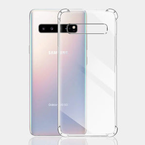 Shockproof Clear TPU Case For Samsung Galaxy S10 Plus S10 5G Soft Silicone Transparent Airbag Phone Case For Samsung S10 Cover
