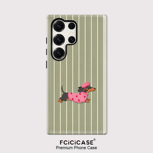 Cute Animal Case For Samsung Galaxy S26 Ultra S25 S24 S23 Plus S22 S20 FE A16 A26 A36 A56 Anti-fall PC +TPU Cases Etui