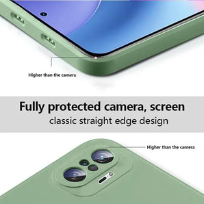 Fundas Coque Square Phone Case for Xiaomi Redmi Note 10 Pro Max 10S Original Funda Note10 S 10T 5G Liquid Silicone Cover Fundas