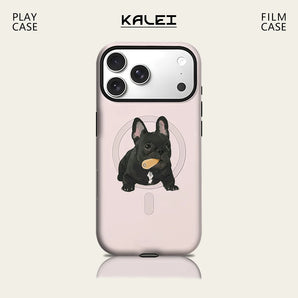 French Bulldog Cutie Phone Case for IPhone 17 16 15 14 13 Pro Max Plus for Magnetic Single Double-layer Tough Case