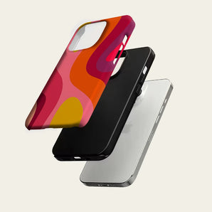 Warm Curved Wave IPhone17 Must for Magnetic Phone Case for IPhone 17 16 15 14 13 Pro Max Plus Single Double-layer Tough Case