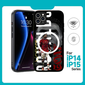 FOOTBALL Cr7 R-Ronaldoes Phone Case Magsafe Magnetic Wireless For IPhone 16 15 14 13 12 11 17 Pro Max Plus Phone Case