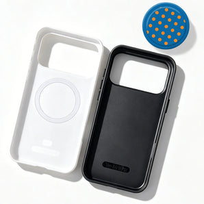 Magnetic Case For Vivo S18 S17 S19 S20 S15 S30 S50 Pro Mini Cute Polka Dot 2 IN 1 Film shell Shockproof Phone Holder Cover