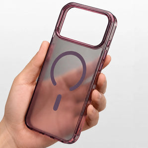 Magnetic Frosted Transparent Original Color Case For iPhone 18Pro 17Pro Max 17Pro AI Touch Camera Button For Magsafe Matte Cover