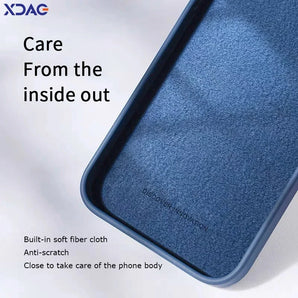 Angel Eyes Liquid Silicone Phone Case for iPhone X XR XS Max Full Protective Soft Waterproof Mobile Cover iPhoneXR XSMax Housing