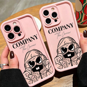 Luxury Phone Case for -C-Cp iPhone 17e 17 16e 16 15 14 13 12 11 Air Pro Max Mini XR XS X 7 8 6 6s Plus C-ComPanys--C-Cp Soft TPU