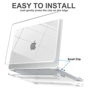 Laptop Case for MacBook Air 13.6 M5 M4 M3 M2 A3449 A3240 A3113 A2681 Pro 13 A2338 A2289 A2251 A2337 A2179 A1932 Cover New