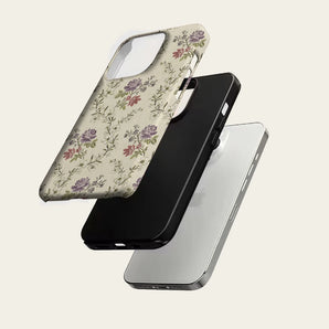 Cream Floral IPhone17 Must for Magnetic Phone Case for IPhone 17 16 15 14 13 Pro Max Plus Single Double-layer Tough Case