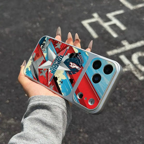 Top Gun Maverick Phone Case for Iphone 18 17 Air 16 15 14 13 12 11 Pro Max Plus Electroplated lambskin Cover
