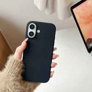 Colorful Liquid Silicone Phone Case for iPhone 17 16 15 14 13 12 mini 11 Pro X XR XS Max 16E 7 8 Plus SE 2020 iphone Air Cover