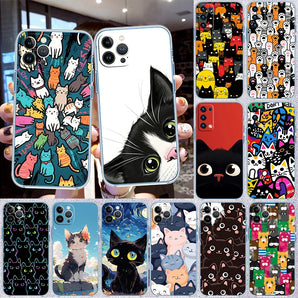 IM21 Cat Kitten Meow Phone Case for Motorola Moto E13 E15 E20 E22 E22I E22S E30 E32 E40 E7 E7I G Plus Power Play Stylus G22 G14