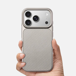 Luxury Business Carbon Fiber Pattern Matte Case for iPhone 17 16 15 Pro Max For Magsafe Magnetic Wireless Charging Hard PC Cover