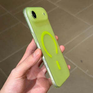For iPhone Air Case Magnetic Matte Transparent Lightweight Skin Feel Hard PC Simple Phone Cover Fingerprint-Resistant Bumper