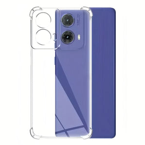 Thick Shockproof Silicone Phone Case For Motorola Edge 70 60 50 Fusion+ 40 Pro Neo G55 G75 G85 G84 G54 5G Protect Clear Cover