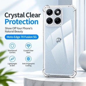 Original Silicone Airbag Cases for Motorola Edge 70 Pro Plus 70Fusion 70Ultra 5G Soft High Quality Shockproof Phone Back Covers