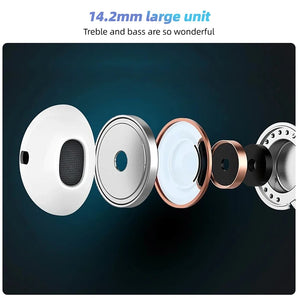 Type C Wired Earbuds Headphones For Xiaomi Redmi Poco Oneplus OPPO Huawei Honor Samsung Earphones 3.5mm Laptops Tablet Headset