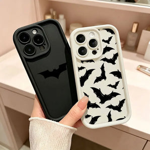 Black Movie Bat-ManS Shockproof Phone Case For iPhone 18 17 16 15 14 13 12 11 Pro Max Mini 7 8 6 Plus XR XS SE 2020 2022 Cover