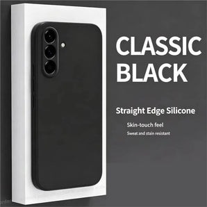 Plain Silicone Matte Case For Samsung Galaxy S21 S22 S23 S24 S25 FE S26 Plus S23+ S24+ S25+ S26+ S22 S23 Ultra Cover Case
