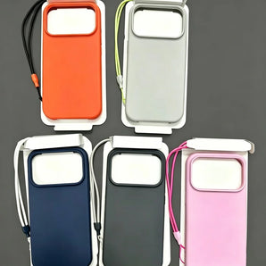 For Beats Case For Apple iPhone 17 Pro/17Pro Max MagSafe Cover Built-in Stand Camera Control Hand Strap Lanyard Shockproof Shell