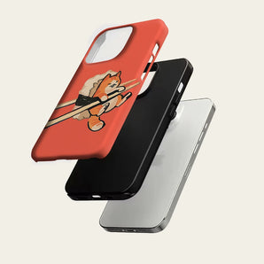 Sushi Style Orange Cat For Magnetic Must-Have Phone Case for IPhone 18 17 16 15 14 Pro Max Plus Single Double-layer tough Case