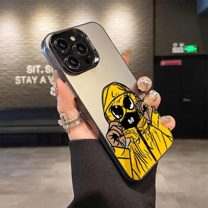 Masked Characters Phone Case For iPhone 17 16e 16 15 14 13 12 11 mini Pro Max XR XSMAX Air Plus Anti Fall Matte C-Companys Cover