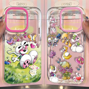 Cartoon Diddls Mouses New Phone Case For IPhone 17 16 16e 15 14 13 12 11 Mini Pro Max X XR 7 8 Air Plus Transparent Back Cover