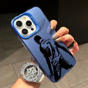 Football star Cristiano Ronaldo Phone Cases for Apple iPhone 17 16 15 14 Plus Case 11 12 13 Pro Max XR XS X 7 8 Shockproof Cover